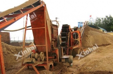 gold washing plant